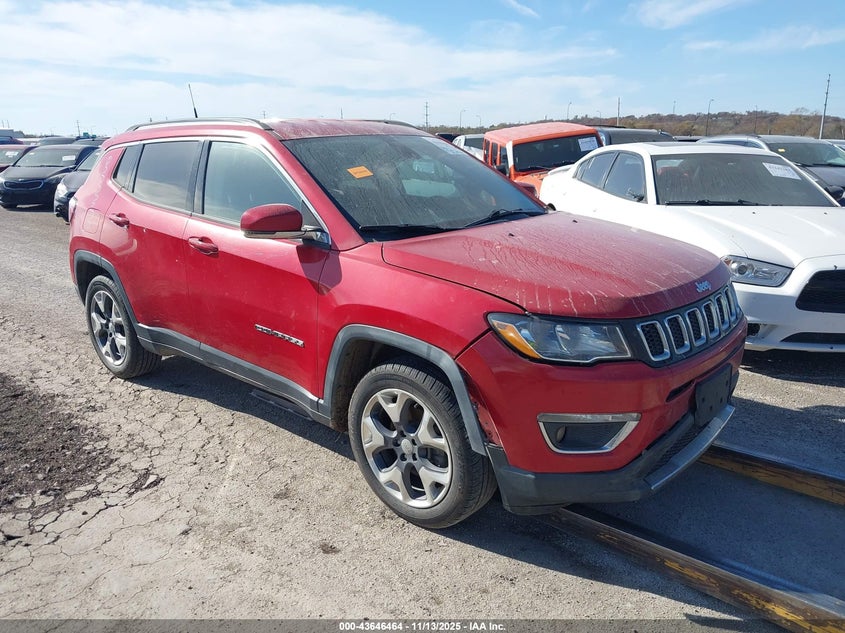 Vin: 3c4njccb0kt662538, lot: 44141663, jeep compass limited fwd 2019 img_1