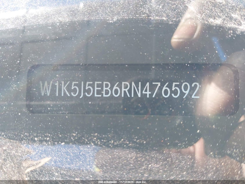 2024 MERCEDES-BENZ AMG CLA 45 4MATIC W1K5J5EB6RN476592