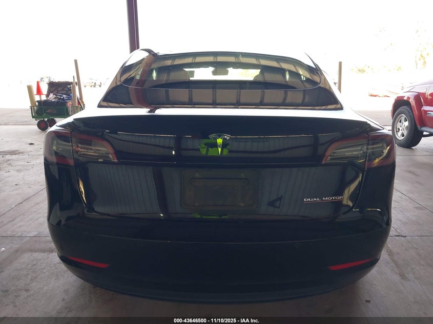 2021 Tesla Model 3 Performance Dual Motor All-Wheel Drive VIN: 5YJ3E1EC2MF093067 Lot: 43646500