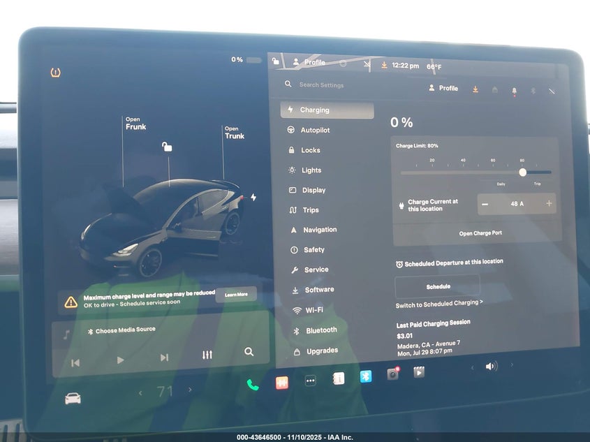 2021 Tesla Model 3 Performance Dual Motor All-Wheel Drive VIN: 5YJ3E1EC2MF093067 Lot: 43646500