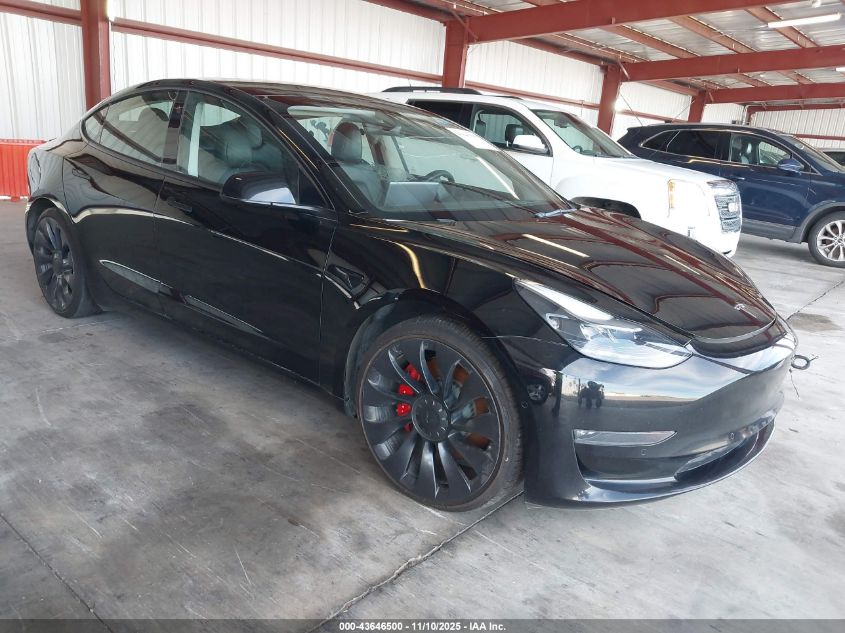 TESLA MODEL 3 PERFORMANCE DUAL MOTOR ALL-WHEEL DRIVE