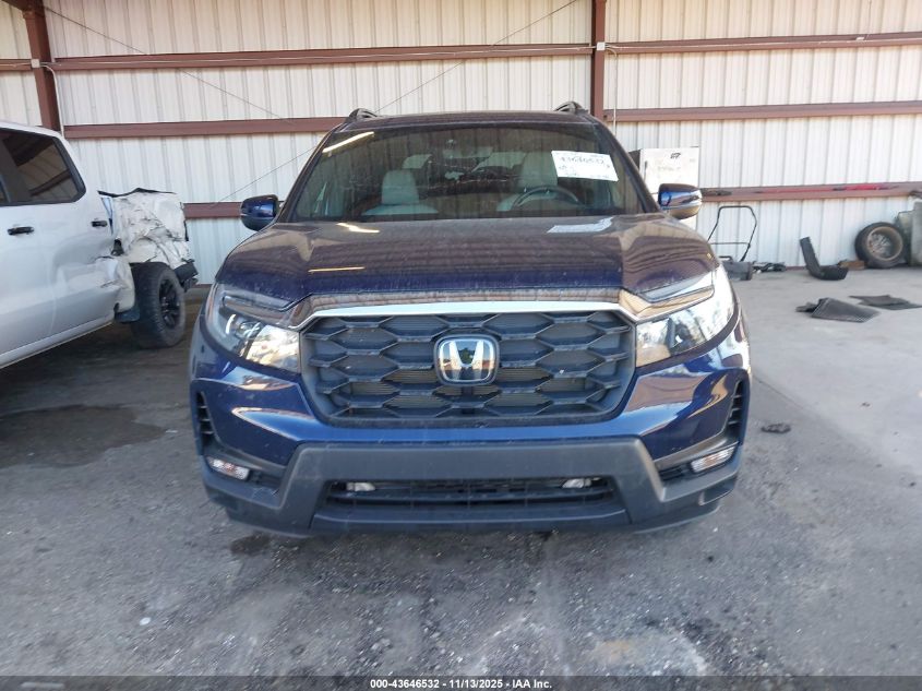 2025 Honda Passport Awd Ex-L VIN: 5FNYF8H53SB019663 Lot: 43646532