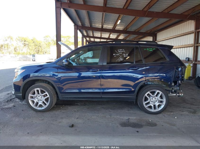 2025 Honda Passport Awd Ex-L VIN: 5FNYF8H53SB019663 Lot: 43646532