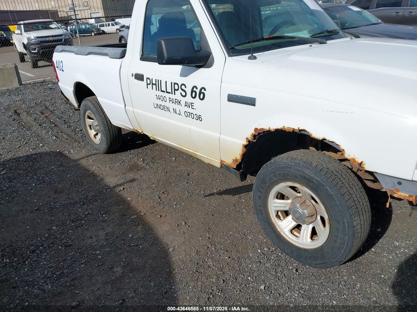 2007 Ford Ranger Stx/Xl/Xlt VIN: 1FTYR10DX7PA87375 Lot: 43646585