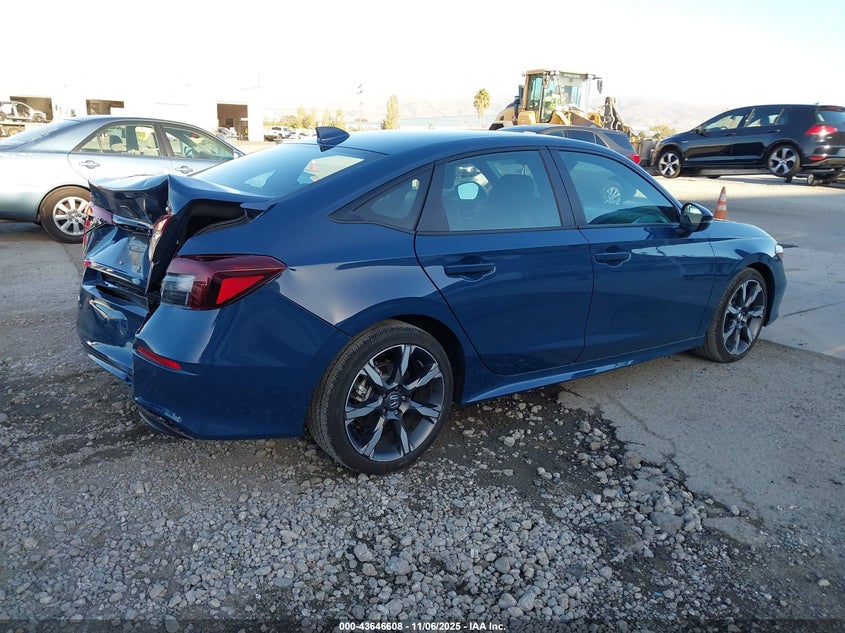 2025 HONDA CIVIC HYBRID 2.0L I-4 DI, DOHC, V(VIN: 2HGFE4F86SH300559