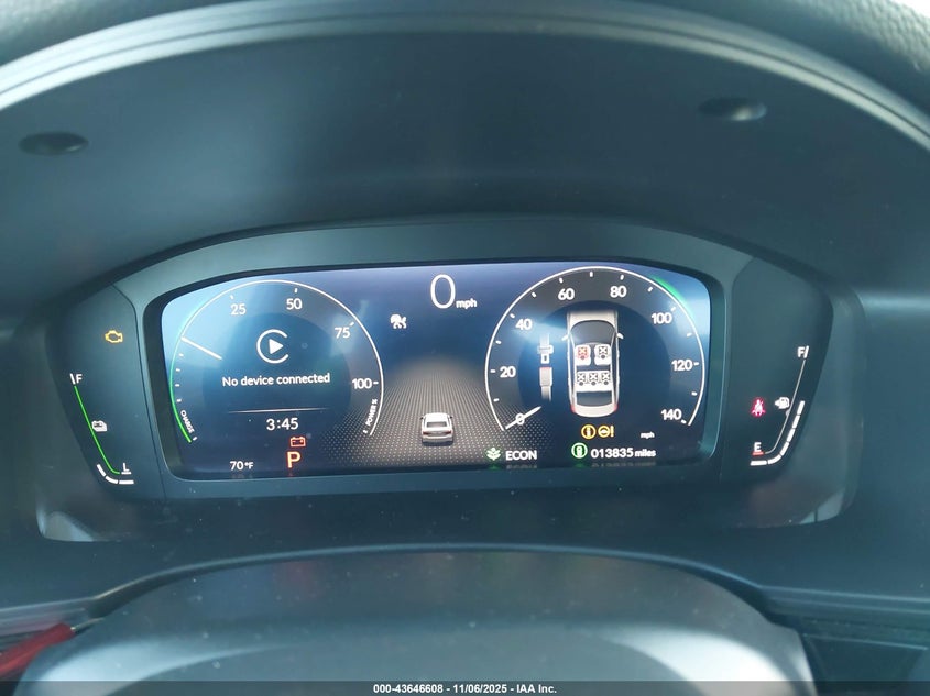 2025 HONDA CIVIC HYBRID 2.0L I-4 DI, DOHC, V(VIN: 2HGFE4F86SH300559