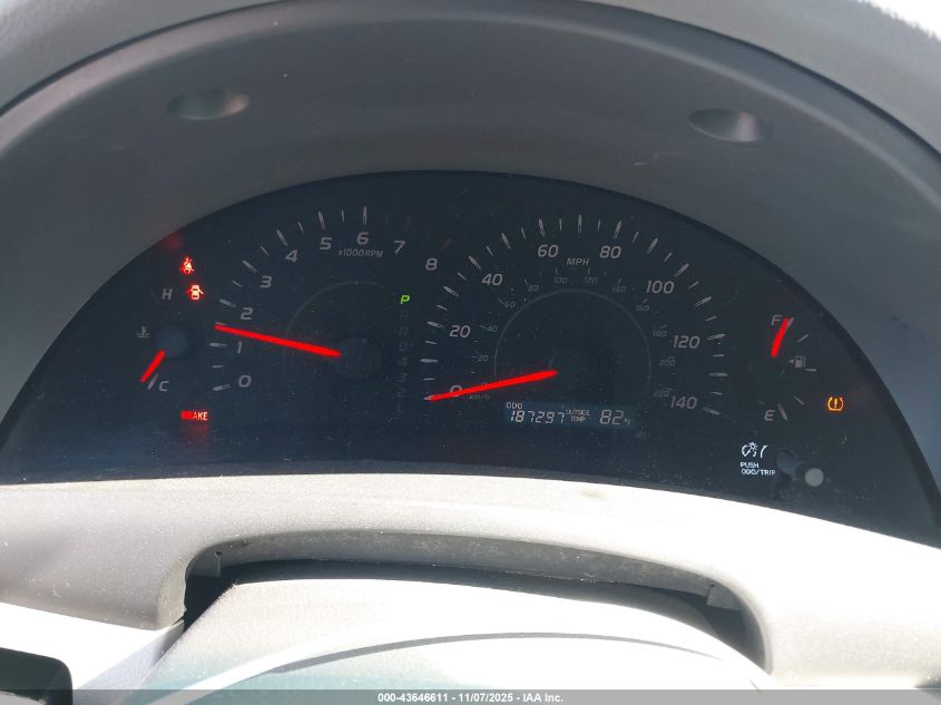 2007 Toyota Camry Le VIN: 4T1BE46K27U718304 Lot: 43646611