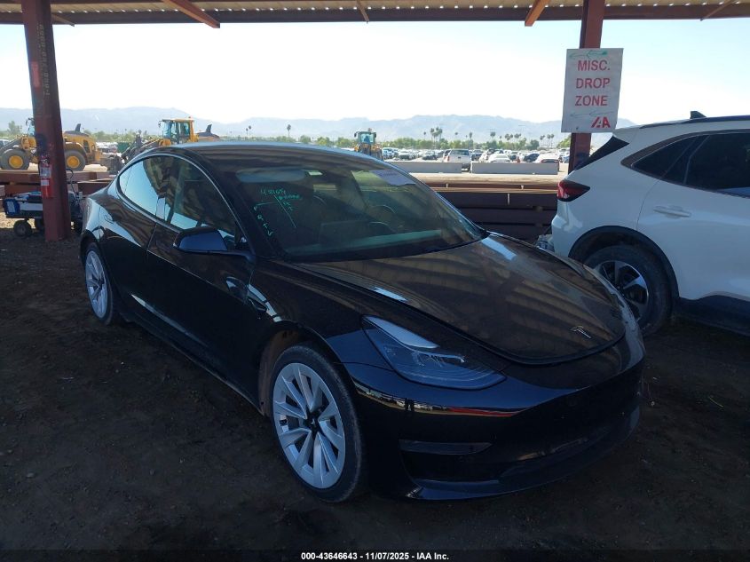TESLA MODEL 3 STANDARD RANGE PLUS REAR-WHEEL DRIVE