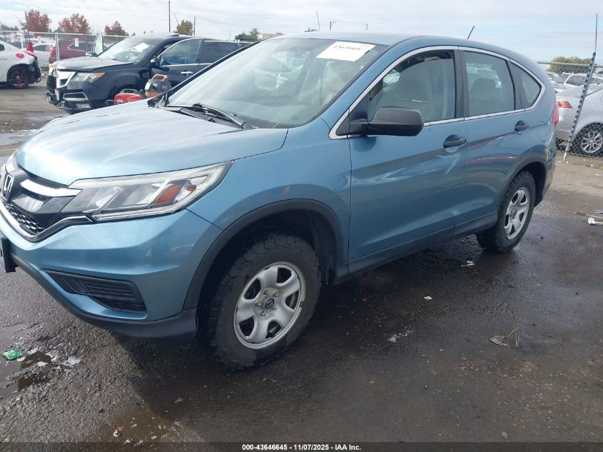 2015 HONDA CR-V LX - 2HKRM4H33FH694163