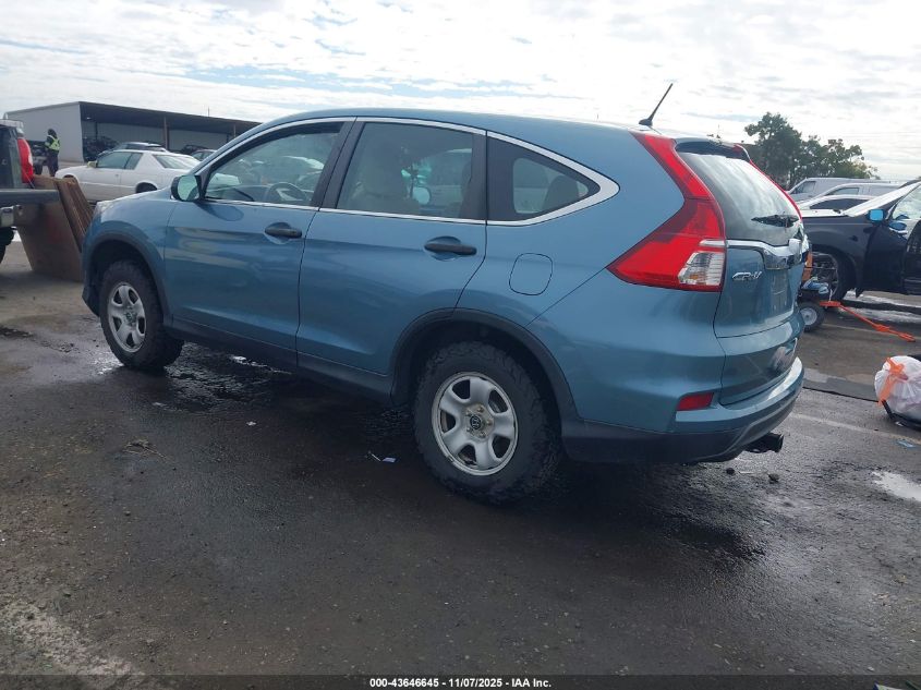2015 HONDA CR-V LX - 2HKRM4H33FH694163