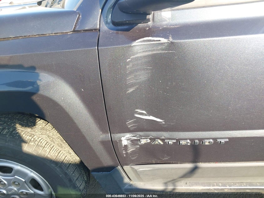 2014 JEEP PATRIOT SPORT 1C4NJRBB1ED533786