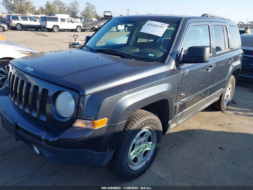2014 JEEP PATRIOT SPORT 1C4NJRBB1ED533786