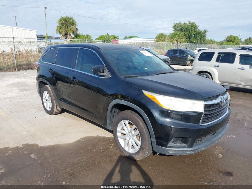 TOYOTA HIGHLANDER LE