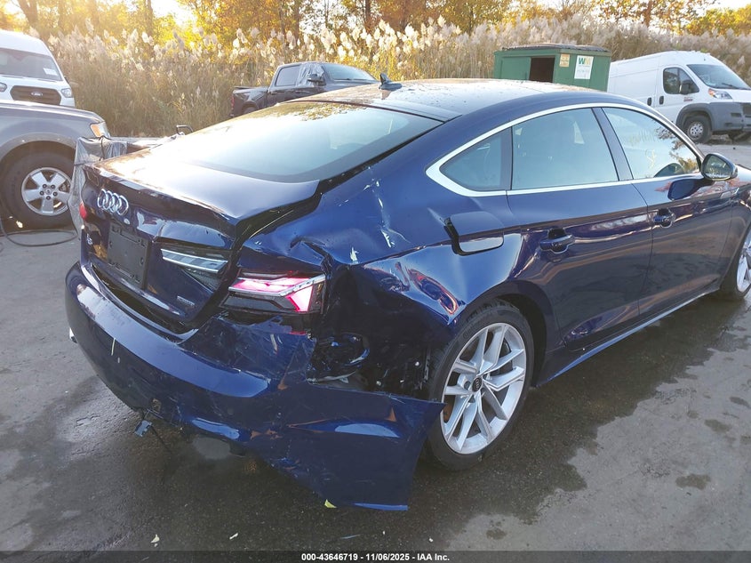2023 AUDI A5 SPORTBACK PREMIUM 45 TFSI S LINE QUATTRO S TRONIC - WAUDACF58PA049967