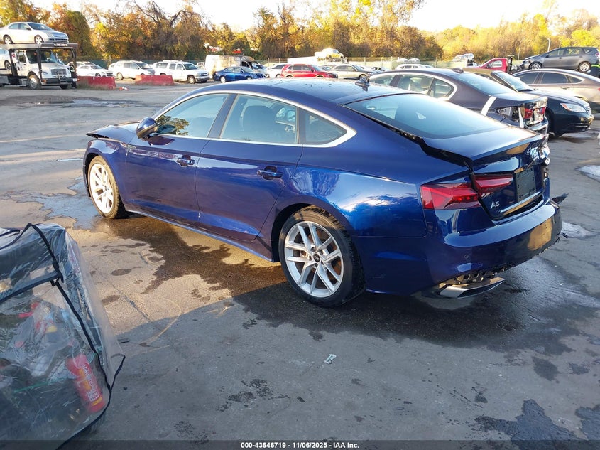 2023 AUDI A5 SPORTBACK PREMIUM 45 TFSI S LINE QUATTRO S TRONIC - WAUDACF58PA049967