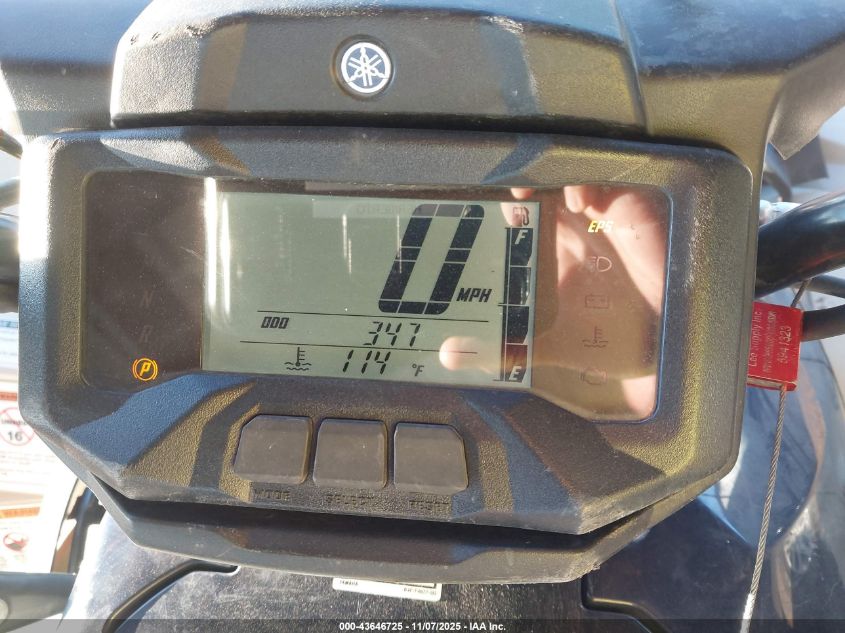 2024 Yamaha Yfm700 VIN: 5Y4AMH4E1RA104329 Lot: 43646725