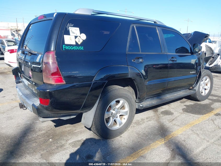 JTEZU14R850051159 2005 TOYOTA 4RUNNER photo no. 4