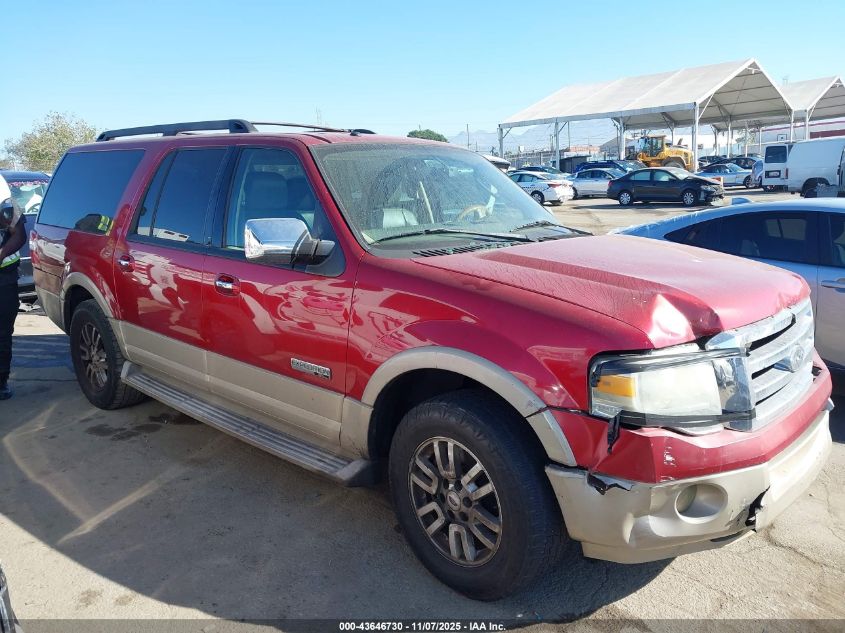 2007 Ford Expedition El Eddie Bauer VIN: 1FMFK17577LA24800 Lot: 43646730