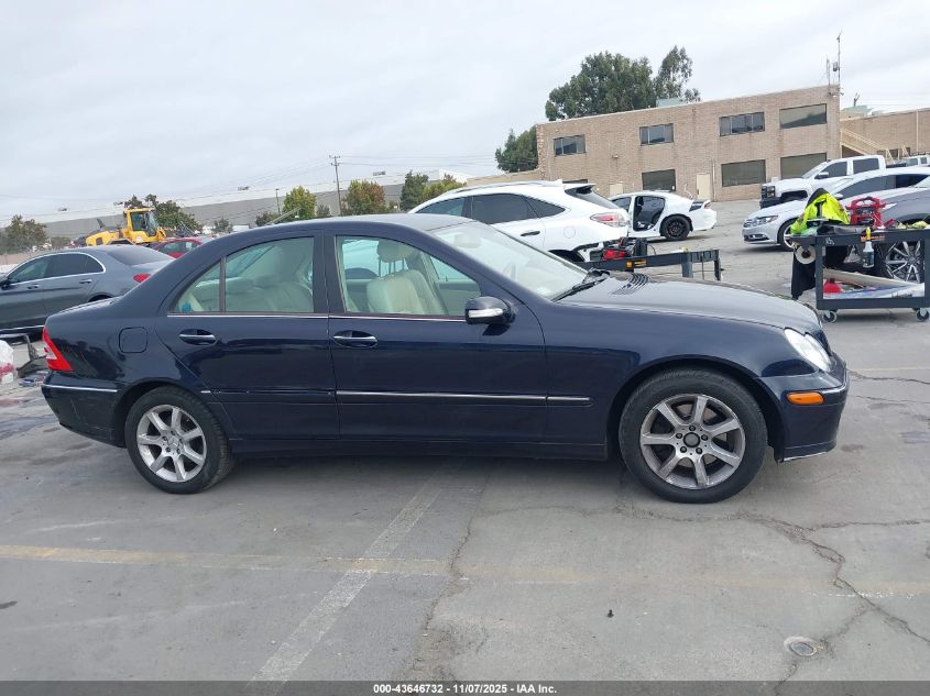 2007 Mercedes-Benz C 280 Luxury VIN: WDBRF54H57F874532 Lot: 43646732