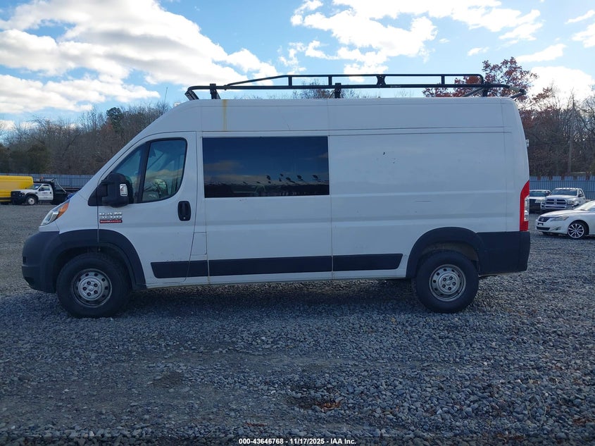 2021 Ram Promaster 2500 High Roof 159 Wb VIN: 3C6LRVDG9ME509113 Lot: 43646768