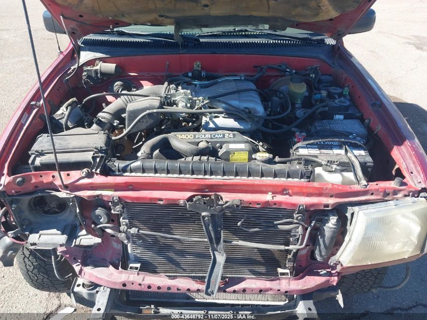 1999 Toyota Tacoma Prerunner V6 VIN: 4TASN92N0XZ573067 Lot: 43646792