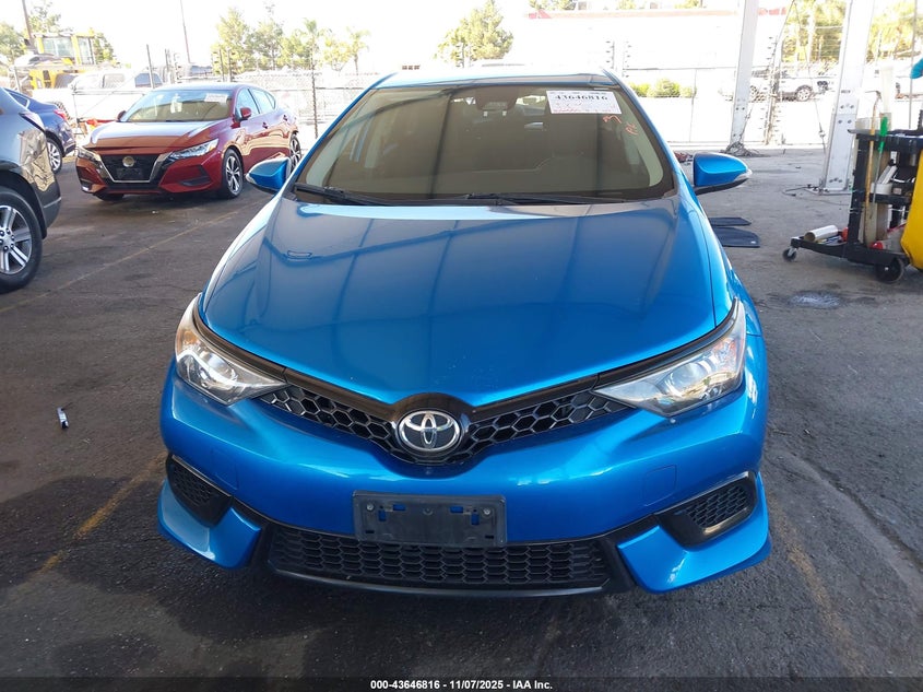 2018 TOYOTA COROLLA IM - JTNKARJE4JJ567047