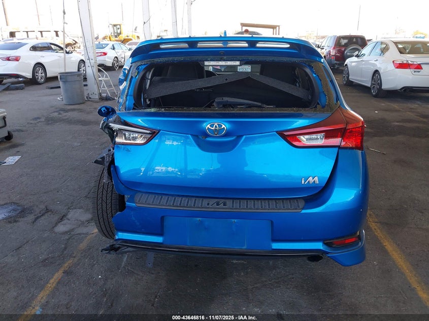 2018 TOYOTA COROLLA IM - JTNKARJE4JJ567047