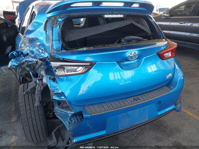 2018 TOYOTA COROLLA IM - JTNKARJE4JJ567047