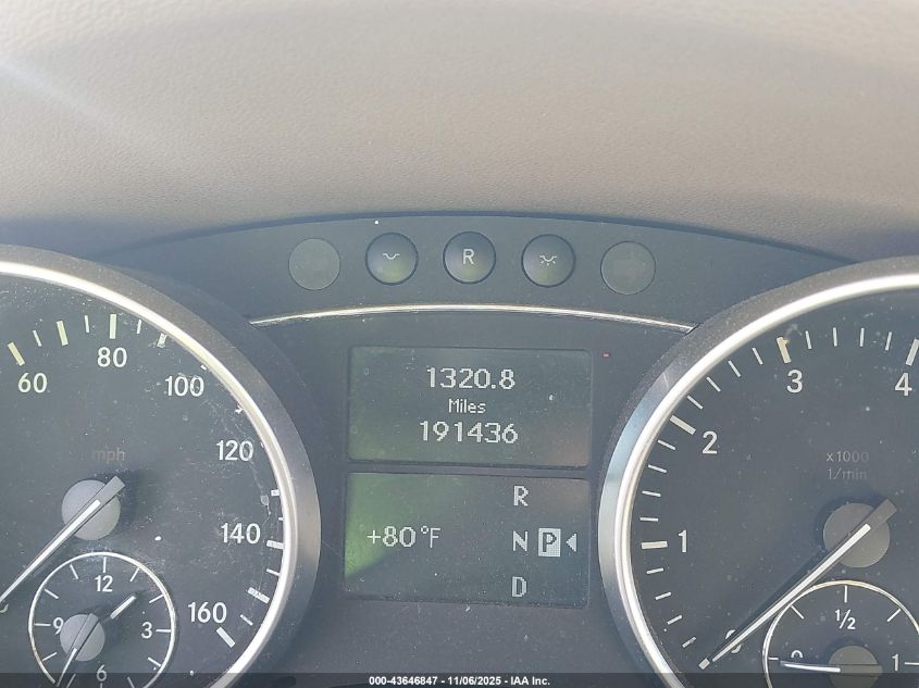 2009 Mercedes-Benz Ml 350 4Matic VIN: 4JGBB86E29A474541 Lot: 43646847