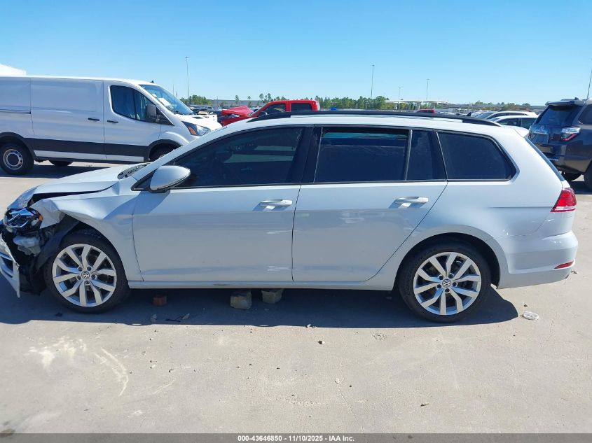 2019 Volkswagen Golf Sportwagen 1.4T S/1.4T Se VIN: 3VWY57AU8KM502461 Lot: 43646850