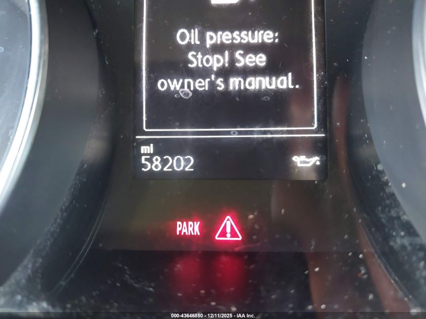 2019 Volkswagen Golf Sportwagen 1.4T S/1.4T Se VIN: 3VWY57AU8KM502461 Lot: 43646850