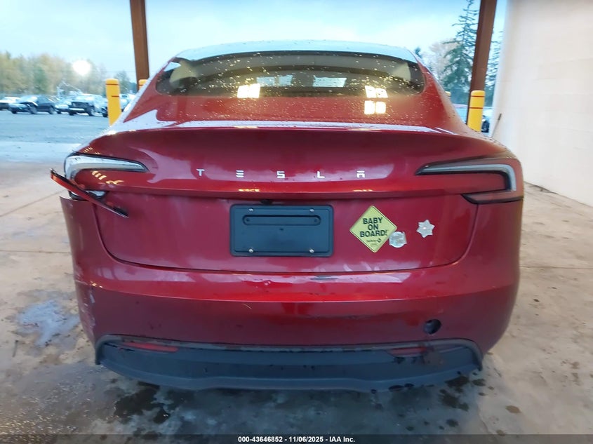 2024 Tesla Model 3 Long Range Dual Motor All-Wheel Drive/Rear-Wheel Drive VIN: 5YJ3E1EAXRF735170 Lot: 43646852