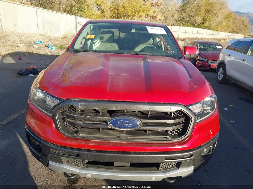 2020 Ford Ranger Lariat VIN: 1FTER4FH0LLA76921 Lot: 43646853