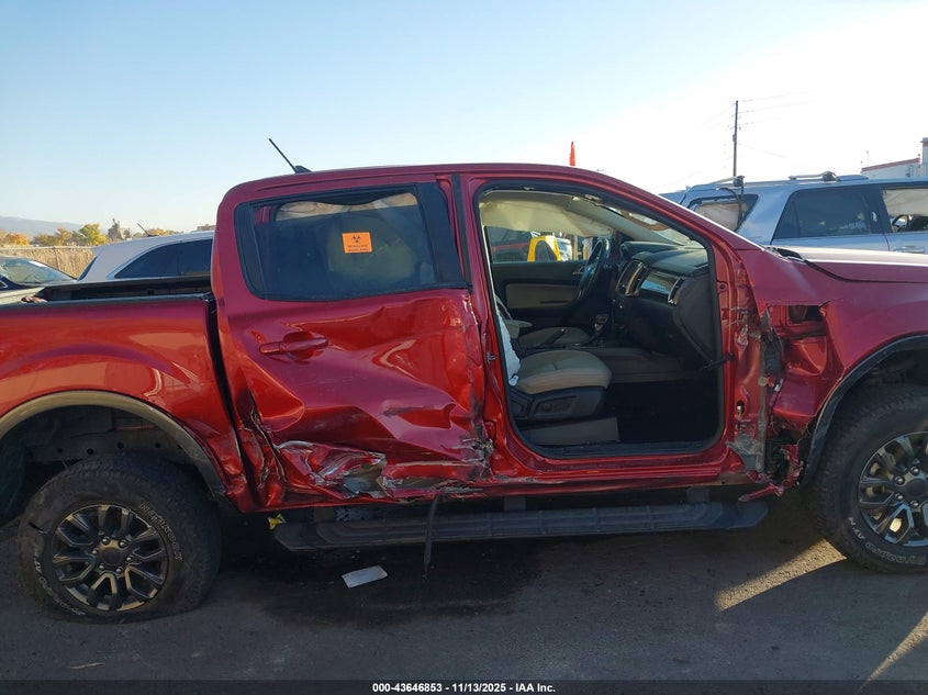 2020 Ford Ranger Lariat VIN: 1FTER4FH0LLA76921 Lot: 43646853