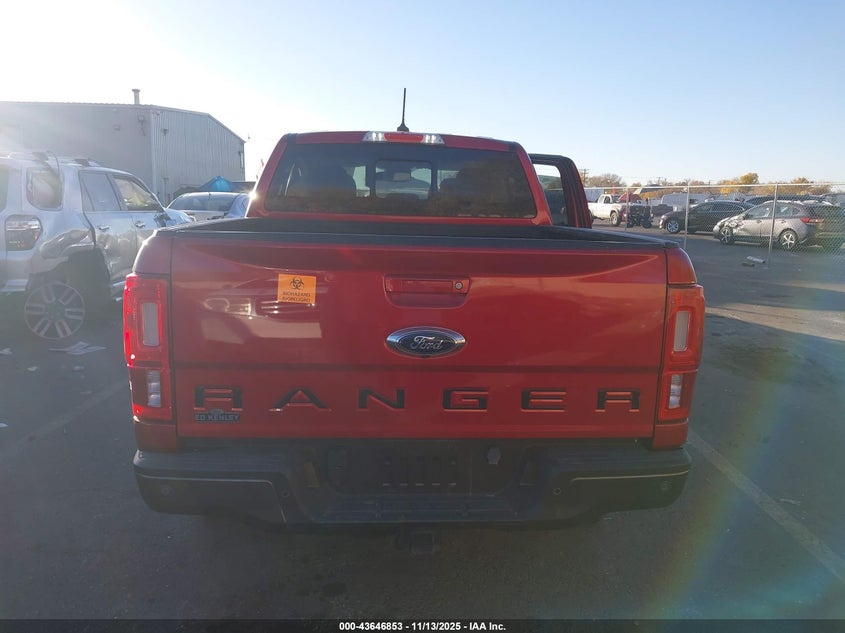 2020 Ford Ranger Lariat VIN: 1FTER4FH0LLA76921 Lot: 43646853