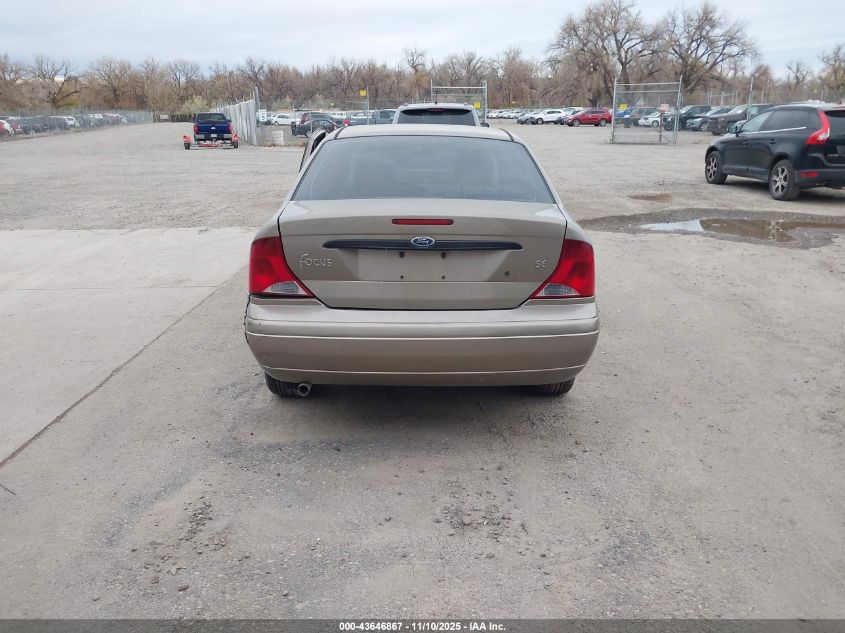2004 Ford Focus Se VIN: 1FAFP34354W183111 Lot: 43646867