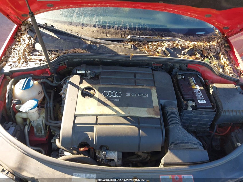 2008 Audi A3 2.0T VIN: WAUHF78P18A075935 Lot: 43646873