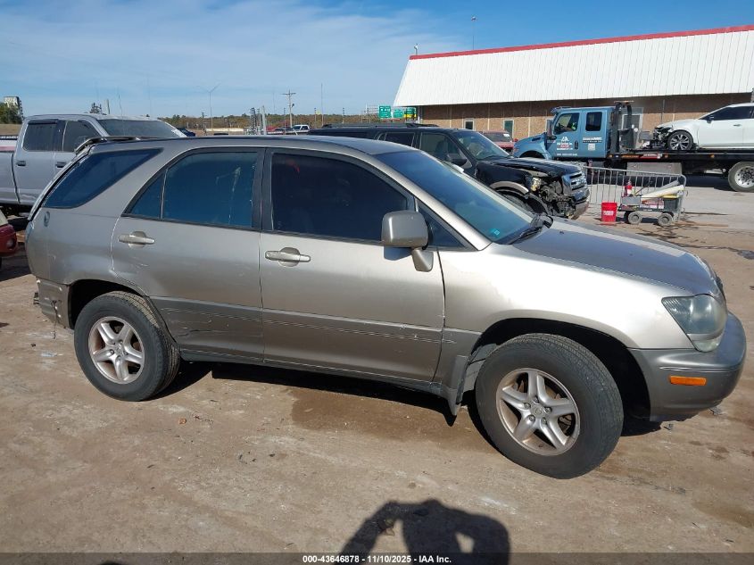 1999 Lexus Rx 300 VIN: JT6HF10U3X0076064 Lot: 43646878