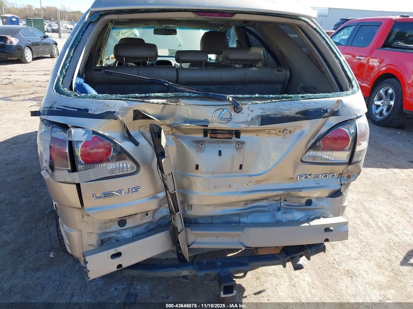 1999 Lexus Rx 300 VIN: JT6HF10U3X0076064 Lot: 43646878