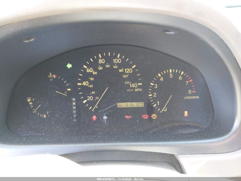 1999 Lexus Rx 300 VIN: JT6HF10U3X0076064 Lot: 43646878