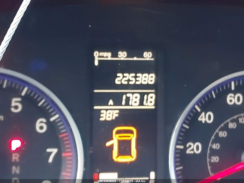 2008 Honda Cr-V Ex VIN: JHLRE385X8C037970 Lot: 43646888