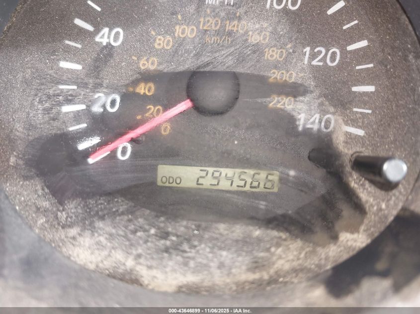 2003 Toyota Highlander V6 VIN: JTEGF21AX30087325 Lot: 43646899