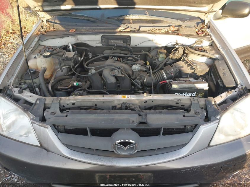 2004 Mazda Tribute Es V6 VIN: 4F2CZ96124KM17105 Lot: 43646923