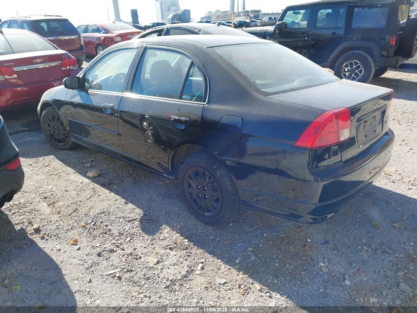 JHMES16515S002651 2005 HONDA CIVIC photo no. 3