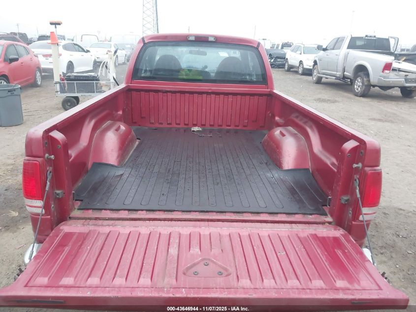 1999 Dodge Dakota Slt/Sport VIN: 1B7GL22X6XS284776 Lot: 43646944