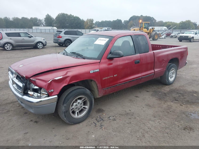 1B7GL22X6XS284776 1999 DODGE DAKOTA photo no. 2