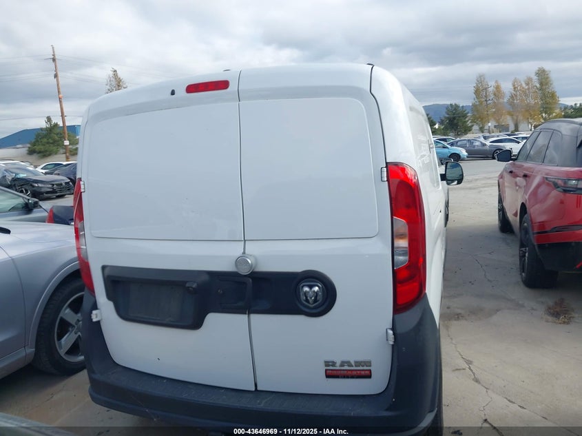 2018 Ram Promaster City Tradesman VIN: ZFBERFAB5J6L61384 Lot: 43646969