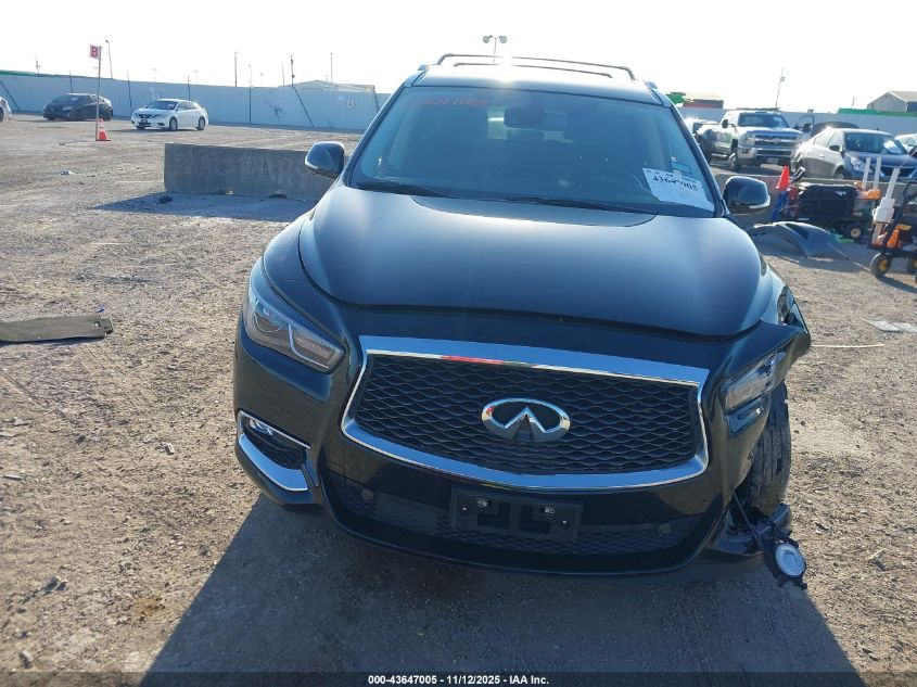 2020 Infiniti Qx60 Luxe VIN: 5N1DL0MN3LC523946 Lot: 43647005
