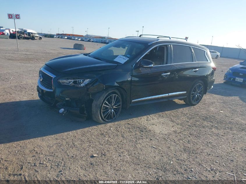 2020 Infiniti Qx60 Luxe VIN: 5N1DL0MN3LC523946 Lot: 43647005