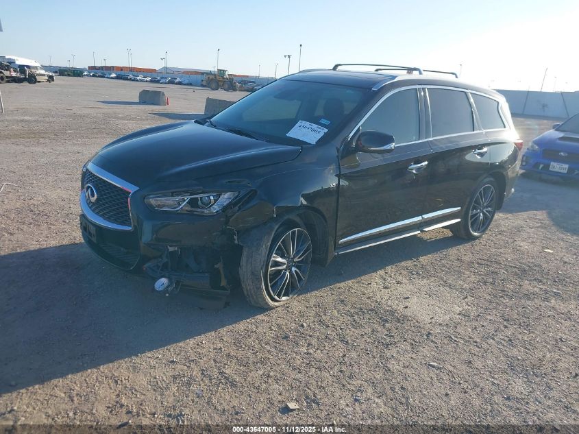 2020 Infiniti Qx60 Luxe VIN: 5N1DL0MN3LC523946 Lot: 43647005